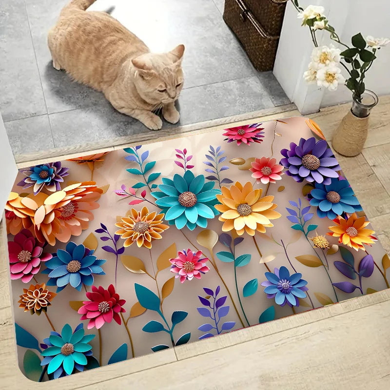 Bathroom Mat Adding Warmth, Comfort & Style