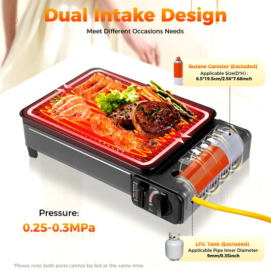Powerful 0.25–0.3 MPa Output Grill - Fast, Reliable Cooking Outdoors