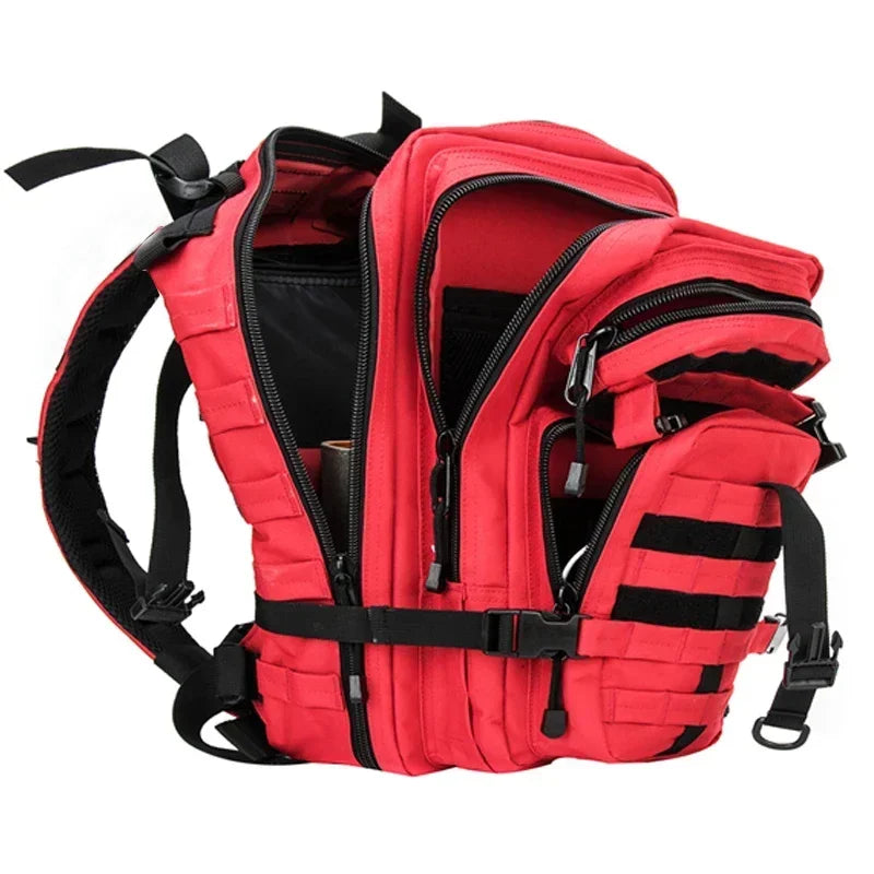 Multiple Compartments and Zippered Pockets Keep Essentials Organized Anywhere