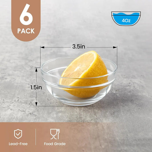 4oz Small Glass Bowl Ramekins