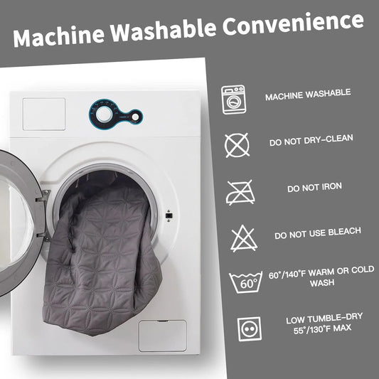 Soft, Waterproof, Noiseless Mattress Protector with Deep-Pocket Breathable Comfort