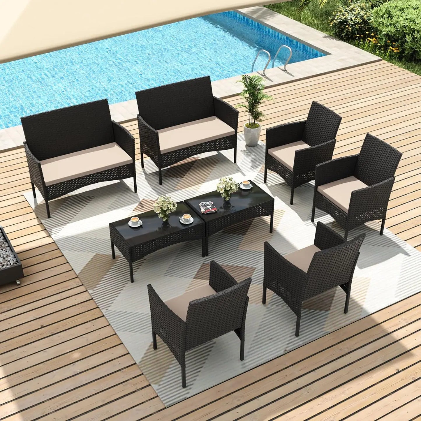 4-piece patio furniture set