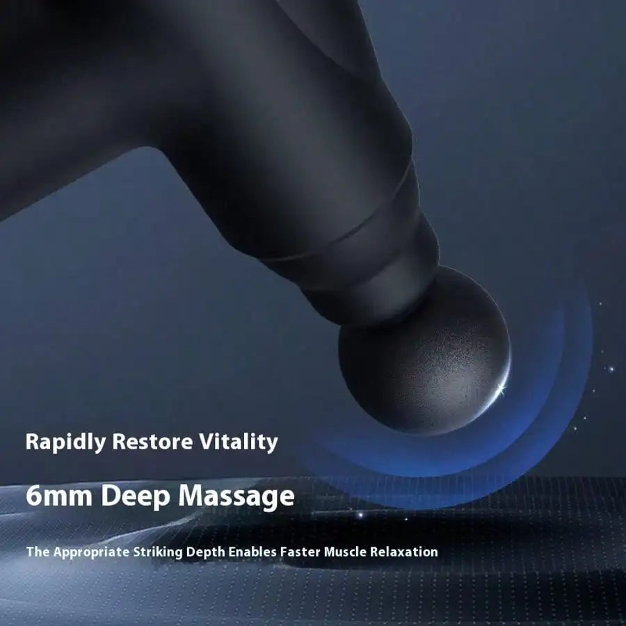 Deep Tissue Massage Gun Relieves Tension Promotes Relaxation & Full Body Recovery