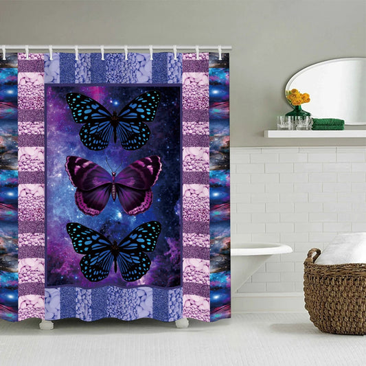 Butterfly Bathroom Four-piece Set