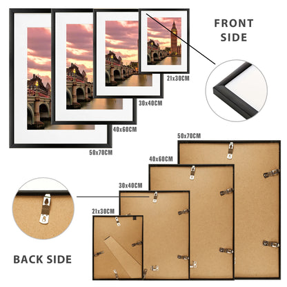 3pcs 30x40 50x70cm Picture Frames