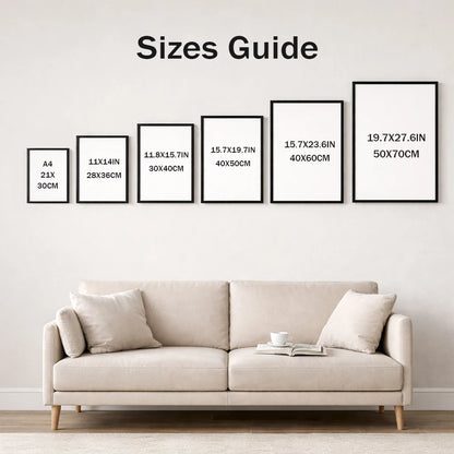 3pcs 30x40 50x70cm Picture Frames