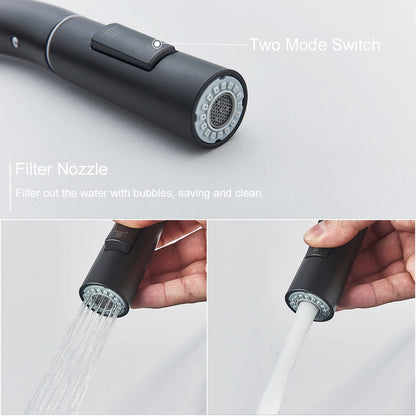 2 Function Touch Control Pull Out Sensor Kitchen Faucet