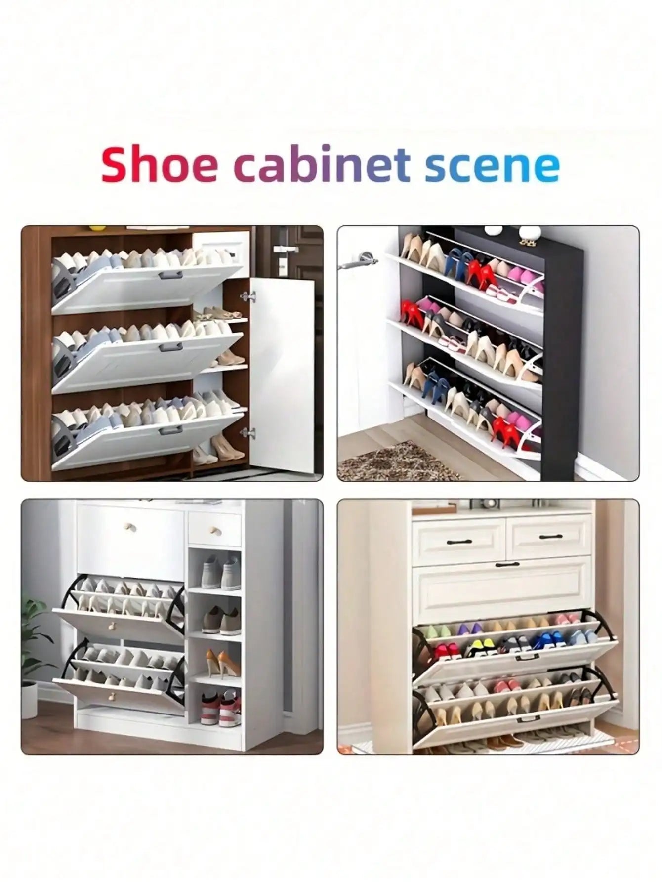 A Minimalist Shoe Storage Solution Built for Smooth Rotation & Everyday Convenience