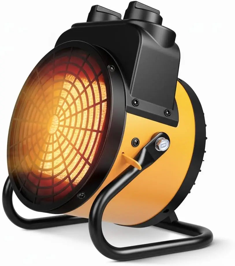 1500W Space Heater with Thermostat, 3 Heat Modes, Overheat Protection