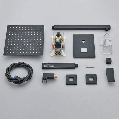 Waterfall Shower System, Faucet Set with Tub Spout