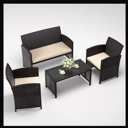 4-piece patio furniture set