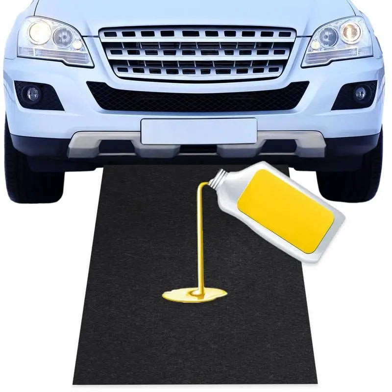 Waterproof, non‑slip under‑car mat