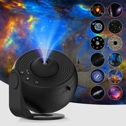 Starry Sky Night Light Galaxy Projector 360° Rotation