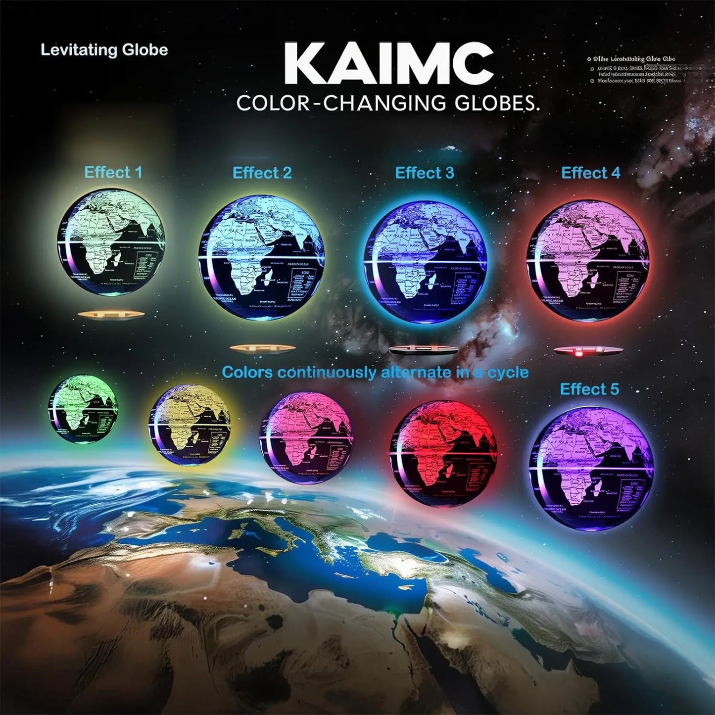 Magnetic Levitating Globe that Blends Science, Art & Ambiance