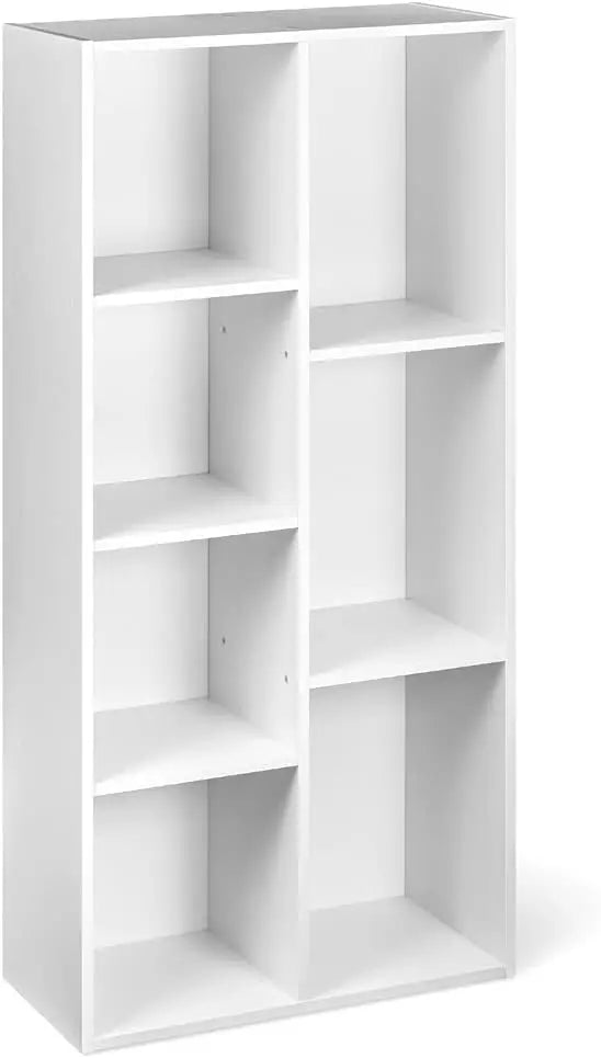 7 Cube Organizer Shelf for Home/Office,  9.25"D x 19.49"W x 41.73"H