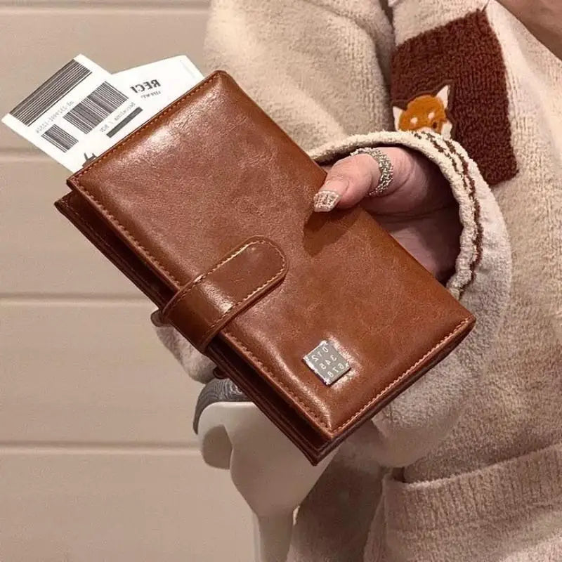 RFID (Radio Frequency Blocking - To Prevent Electronic Pickpocketing) Passport Wallet