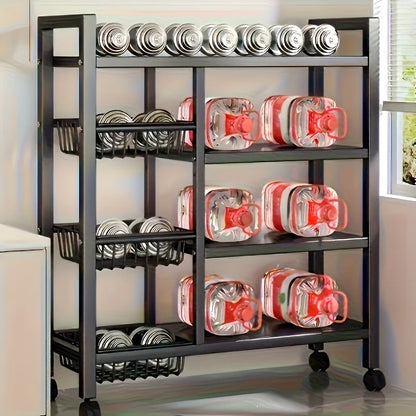 Sturdy & Space-Saving Storage Shelf Designed for Organized Living