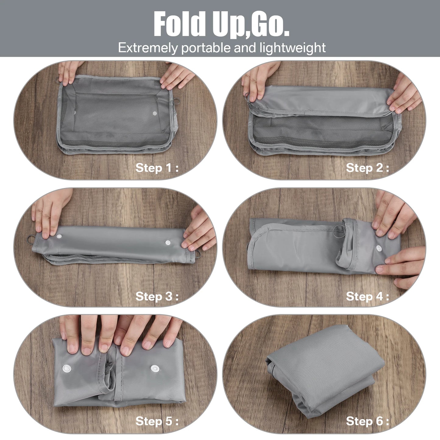 Waterproof Packing Cubes Keeps Luggage Organized
