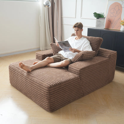 Boneless Deep Seat Over-Sized Lounge Chair
