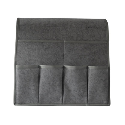 Couch Arm Caddy Stores Remotes & Essentials Within Reach