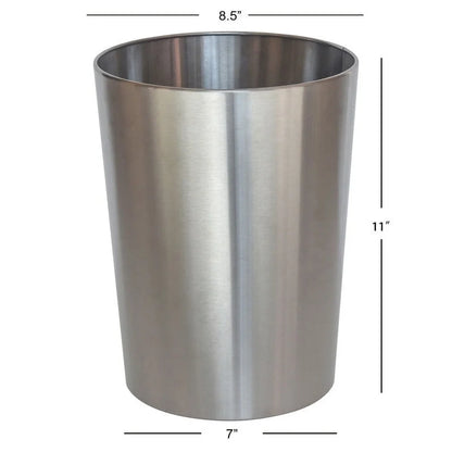 2.2 Gallon Metal Wastebasket