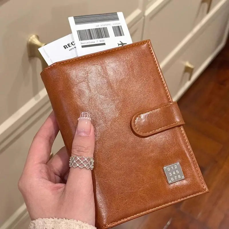 RFID (Radio Frequency Blocking - To Prevent Electronic Pickpocketing) Passport Wallet