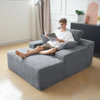 Boneless Deep Seat Over-Sized Lounge Chair