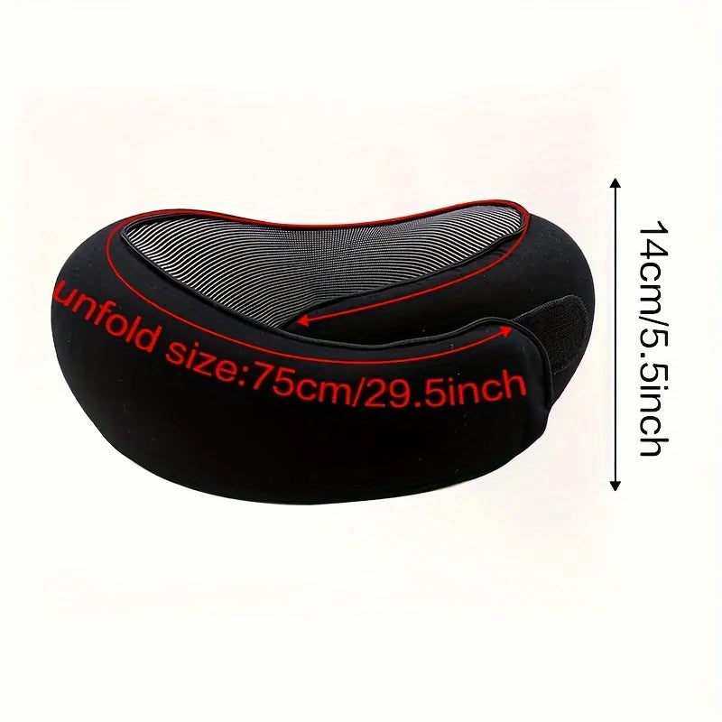 Memory Foam Travel Neck Pillow