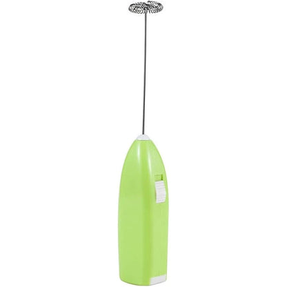 Compact Handheld Frother Whips Creamy Foam & Blends Drinks In Seconds