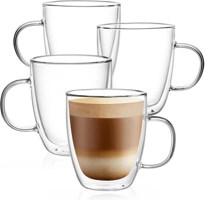 Timeless Style - Double-Walled Glass Mugs