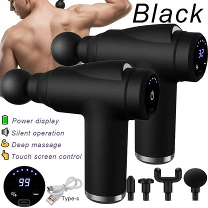 Deep Tissue Massage Gun Relieves Tension Promotes Relaxation & Full Body Recovery