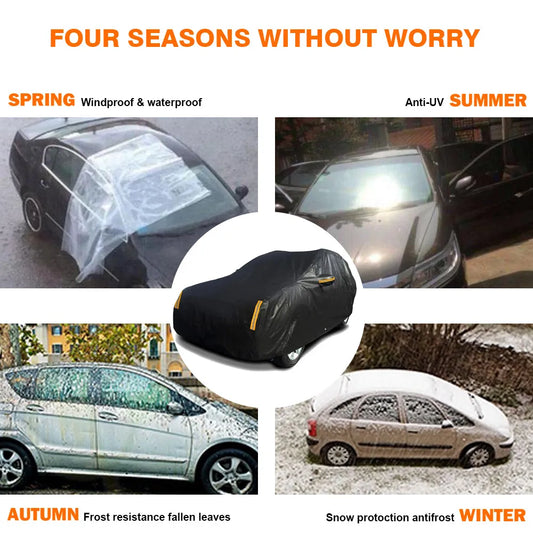 All Weather Protection Scratch Safe Universal SUV Car Cover
