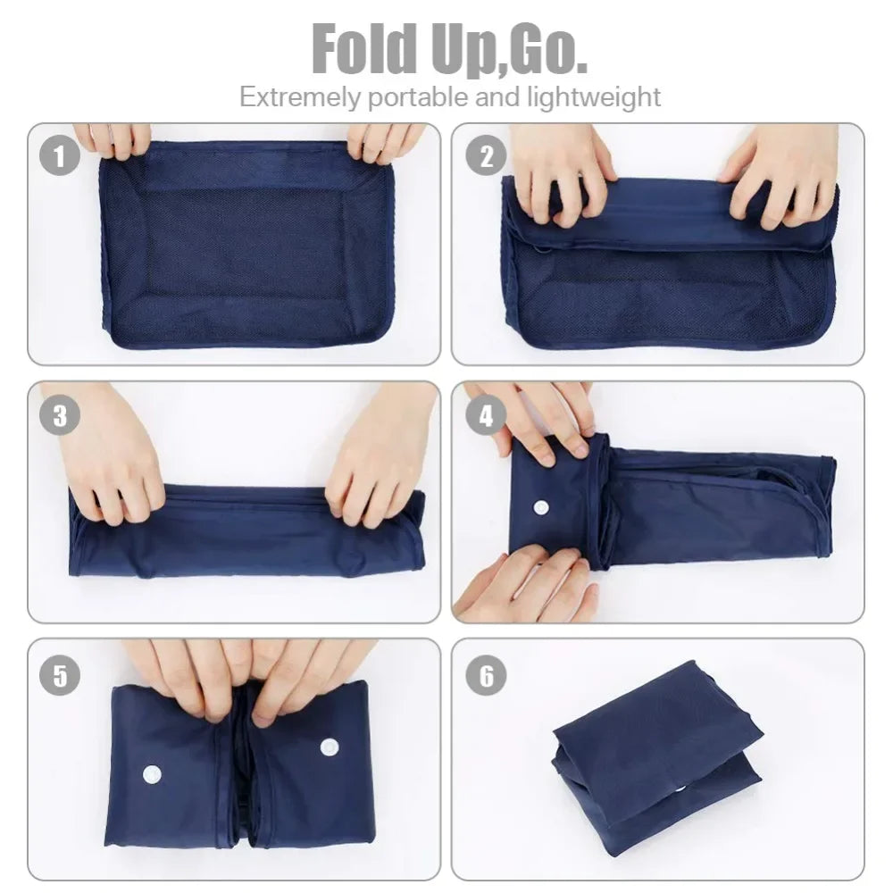 Waterproof Packing Cubes Keeps Luggage Organized