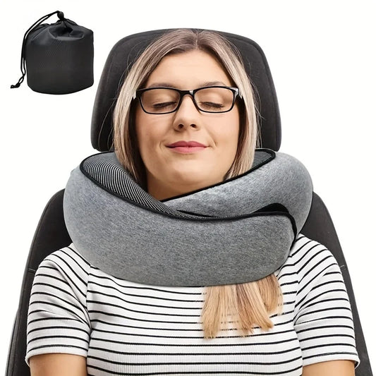 Memory Foam Travel Neck Pillow