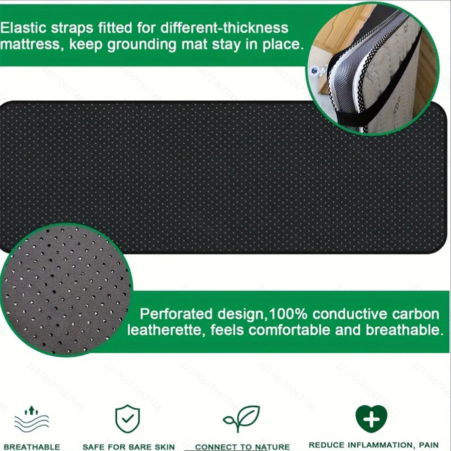 Grounding Sleep Mat Supporting Deeper, More Restful Nights