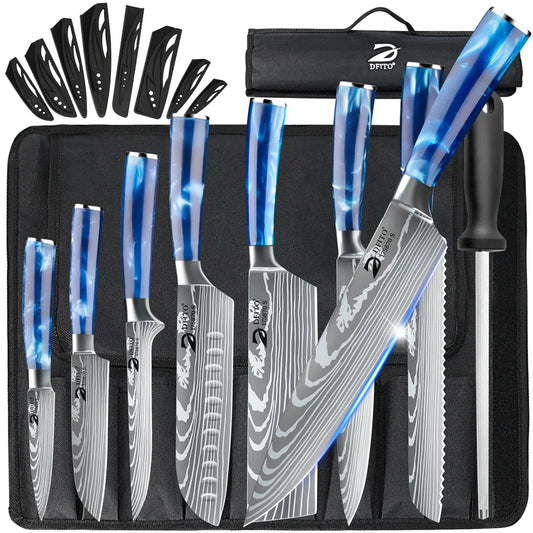 Stainless Steel 8pc Kitchen Knife Set