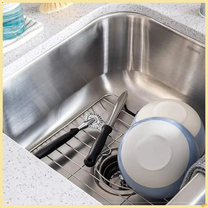 Stainless Steel Sink Grid Protects Surfaces & Keeps Sinks Spotless
