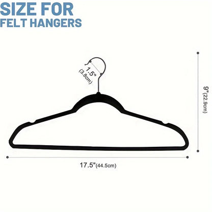 30 Pack Hanger Set with Non-Slip Grip