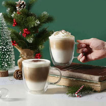 Timeless Style - Double-Walled Glass Mugs