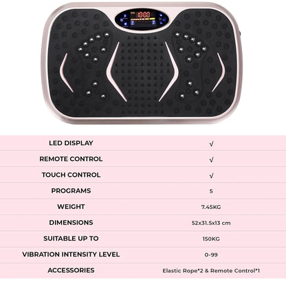 Full-Body Vibration Plate for Toning and Circulation Boost