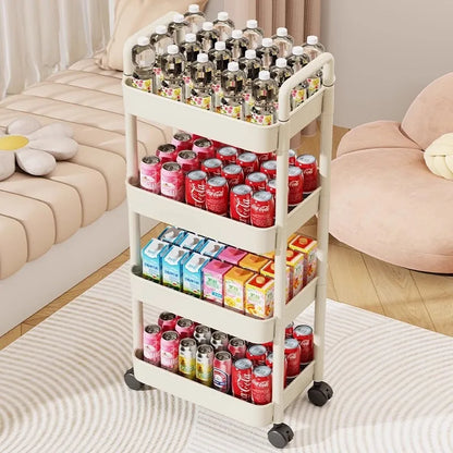 Maximize your space - multi‑layer rolling trolley