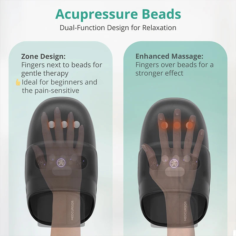 Hand Massager Eases Pain, Relaxes Muscles & Brings Soothing Comfort