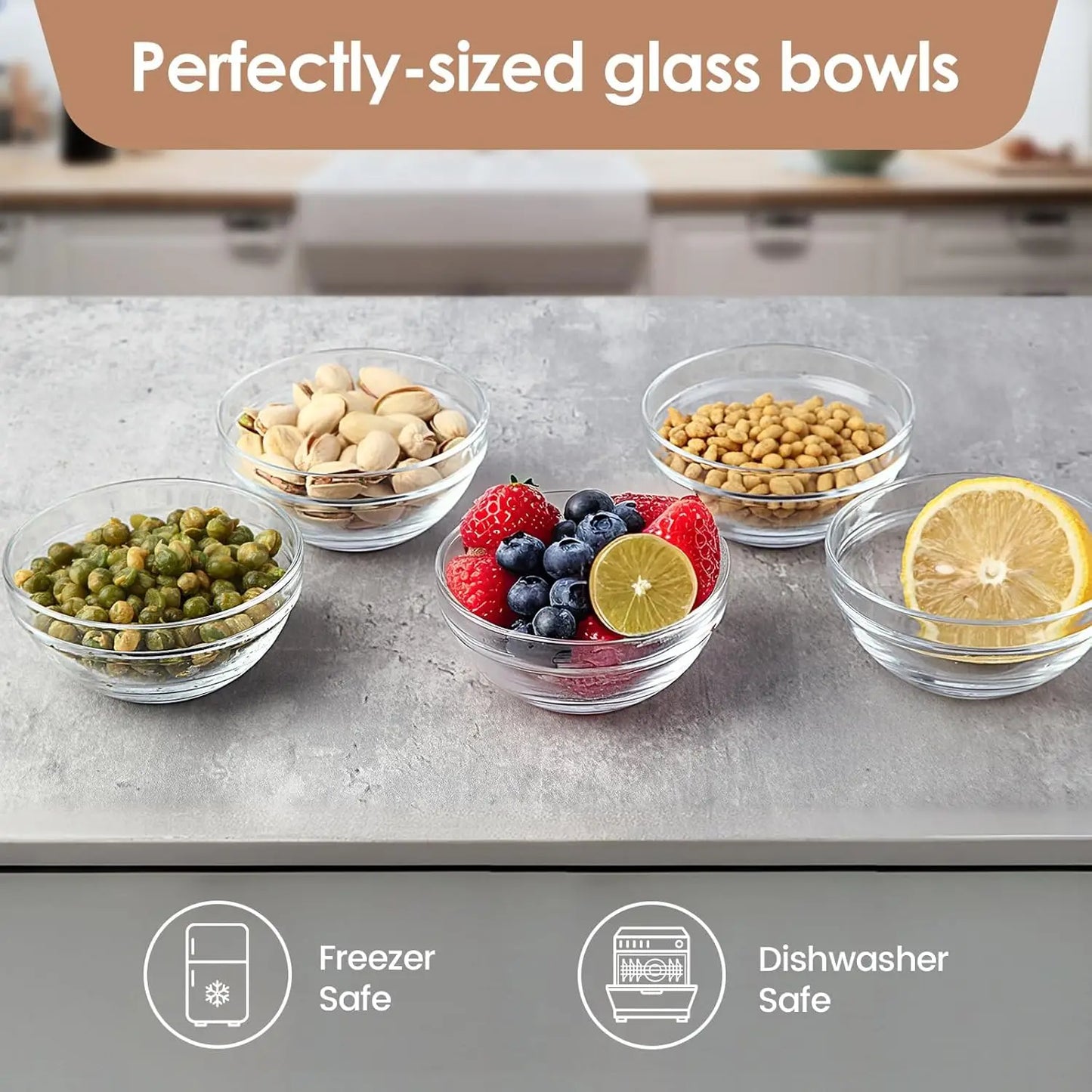 4oz Small Glass Bowl Ramekins