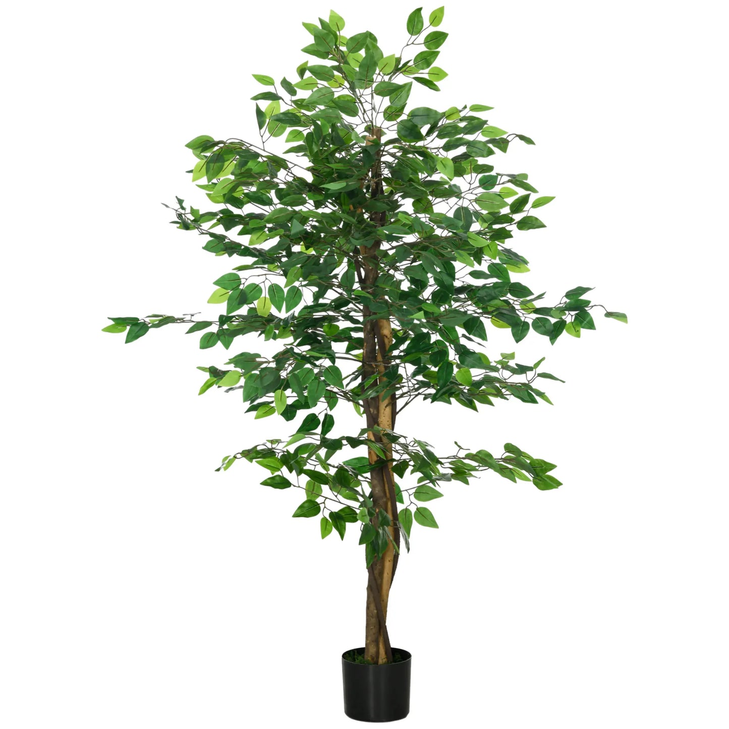 Silk Ficus Plant Warmth Without the Maintenace