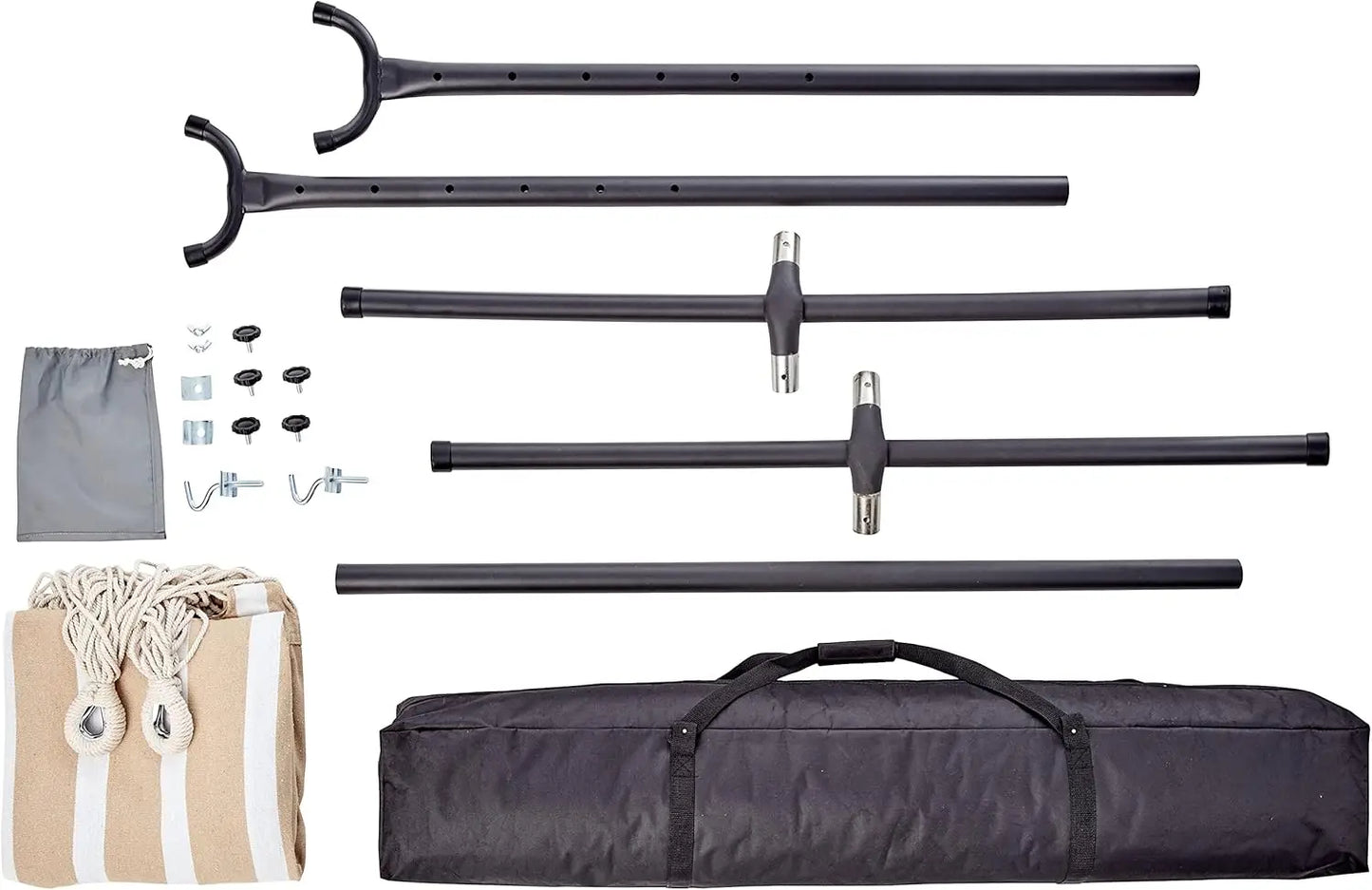 Relaxation Double Hammock Set with Steel Stand