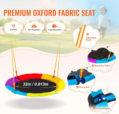 Heavy duty swing set that grows with your kids and their imagination