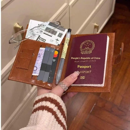 RFID (Radio Frequency Blocking - To Prevent Electronic Pickpocketing) Passport Wallet