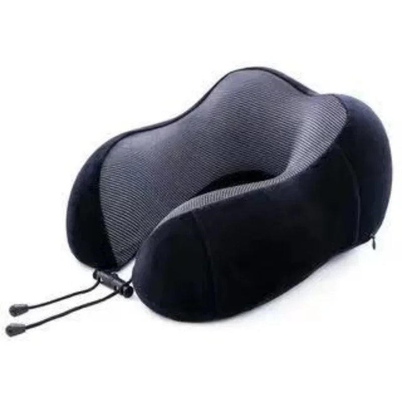 Soft U‑Shaped Memory Foam Pillow for Comfy Travel Rest