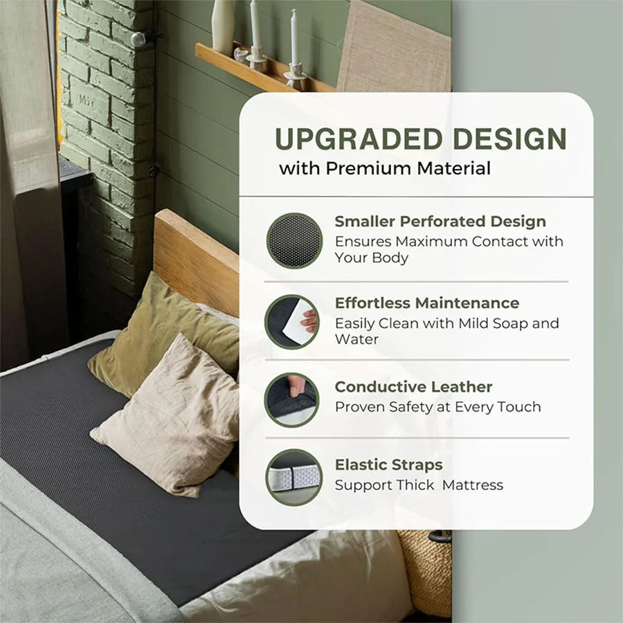 Grounding Sleep Mat Supporting Deeper, More Restful Nights