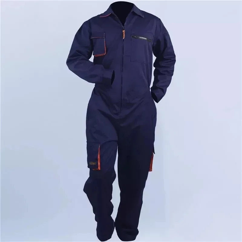 Protective Uniform Working Coveralls for Car Maintenance & Welding